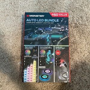 Monster car interior led lights